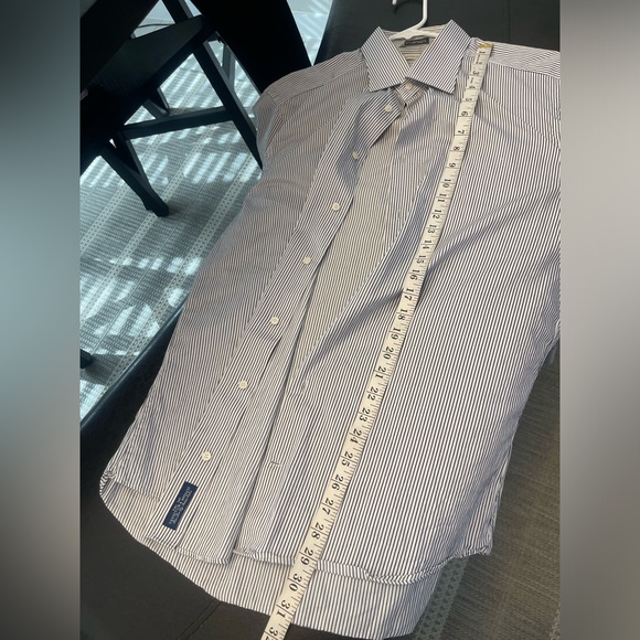 Suitsupply Egyptian cotton slim fit men cotton dress shirt 16.5 - Picture 7 of 8